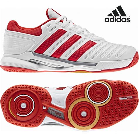 adidas adipower stabil 10.0 w damen handballschuhe weiß silber rot|adidas Performance ADIPOWER STABIL 10.1 .